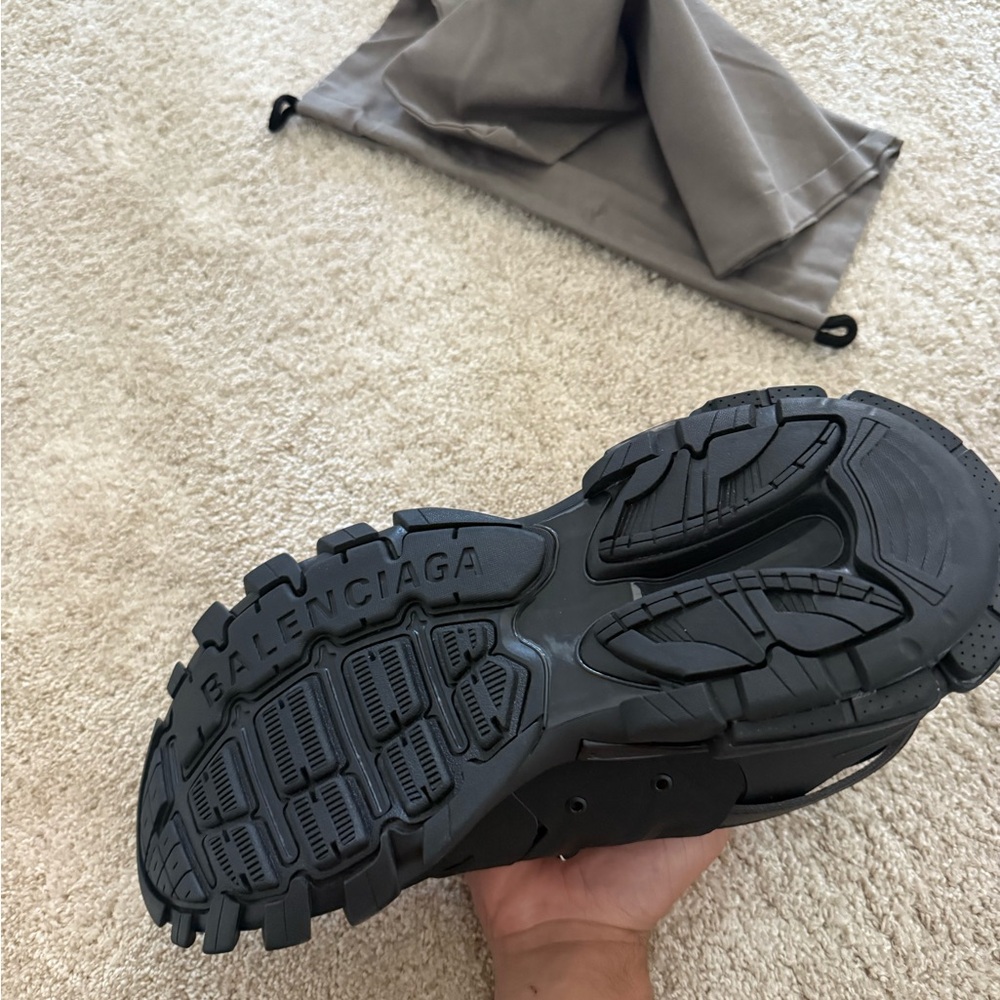 Balenciaga Black Track Sneakers - Picture 4 of 7